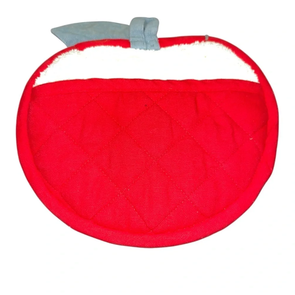 Sweet as cherry pie, y’all cute potholder oven mitt kitchen decor Linen Press